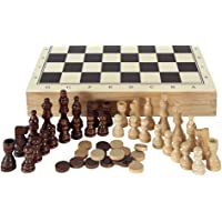 Aquamarine Games CP1070 - Ajedrez- damas y backgammon en estuche